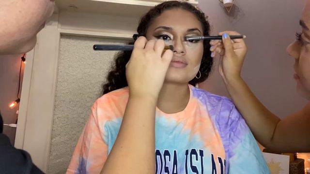 Full Glam Makeup tutorial + Applying lashes tutorial | Avery Meyers