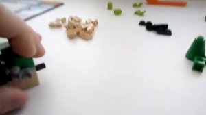 Лего сборка: трицератопс (Парк Юрского периода)