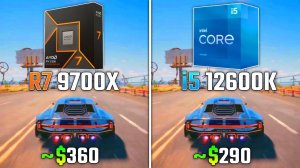 Ryzen 7 9700X - Intel i5-12600K | RTX 3090 Ti | 6 игр | 2160p (4K)