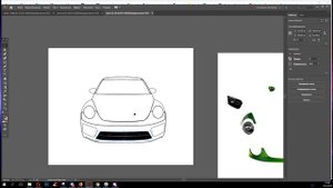 Как разрезать изображение на кусочки в illustrator