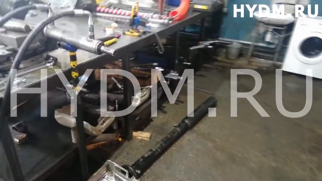 Проверка гидроцилиндра (55*32*280) | HYDM.RU #89 смотреть онлайн