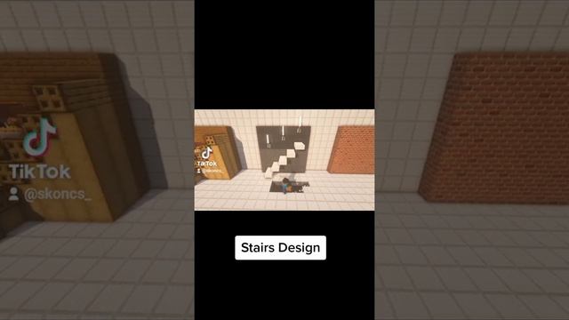 Minecraft Stairs Design