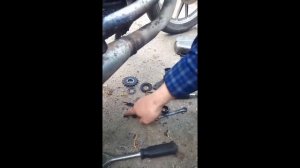замена подшипника 3205 без расборки двигателя