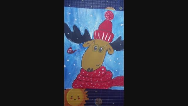 Рисуем Лося
