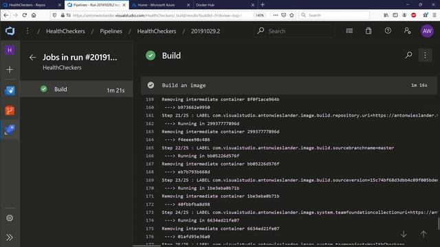 ASP.NET Core Health Checker Service | Azure Pipelines | Docker Container | Azure Cloud (1000 Subs) смотреть онлайн