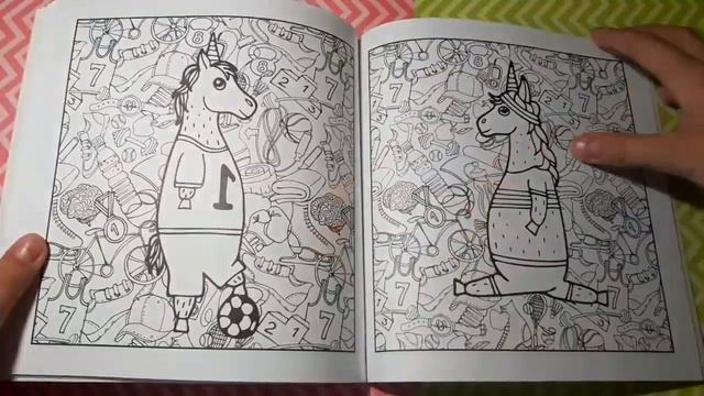 Обзор на раскраску-антистресс《Единорожки-фитоняшки》/Polinz смотреть онлайн