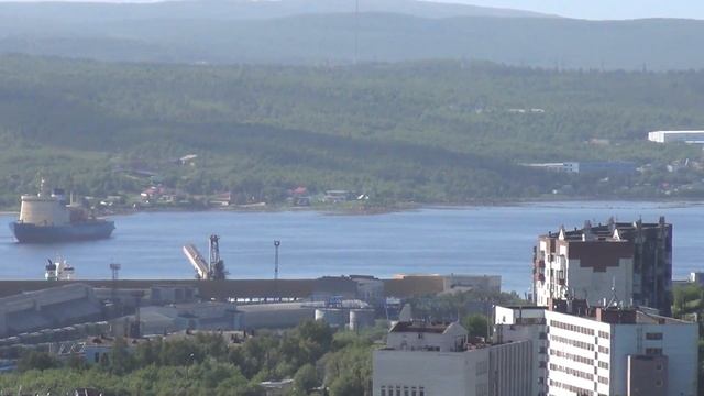 Полярный день в Мурманске в 2021г.