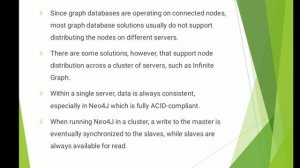 Features of graph database - consistency