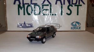 ВАЗ-21099 "Спутник" / Автолегенды СССР №54 / Обзор модели 1:43 / DeAgostini.