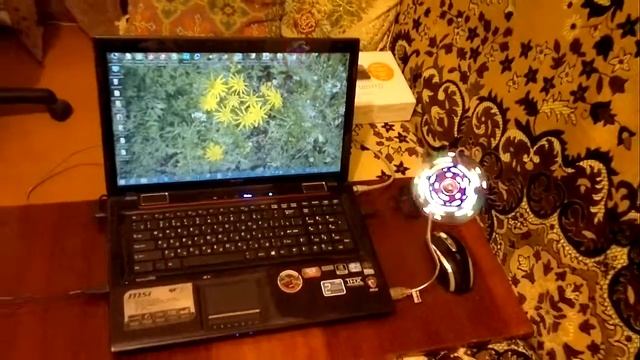 USB ВЕНТИЛЯТОР С ПОДСВЕТКОЙ для КОМПЬЮТЕРА смотреть онлайн