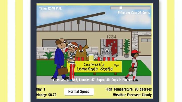 Lemonade Stand Game Project смотреть онлайн