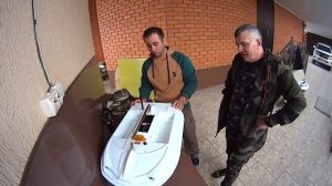 В ГОСТЯХ У КУБАНСКОГО КАРПОЛОВА ! И ОБЗОР  ЕГО ДЕТИЩА !!!  карповый  кораблик - универсал