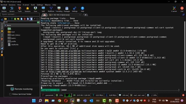 Installing Apache Guacamole 1.3 with PostgreSQL смотреть онлайн
