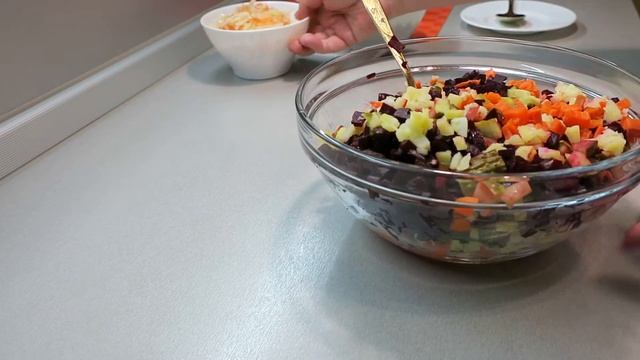 Винегрет. Диетический салат для похудения смотреть онлайн