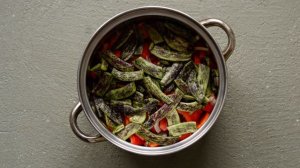 Лечо со стручковой фасолью