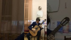 М. Джулиани. « Ручеек». Исполняет Соколов Егор, преподаватель Лаптева Татьяна Григорьевна.