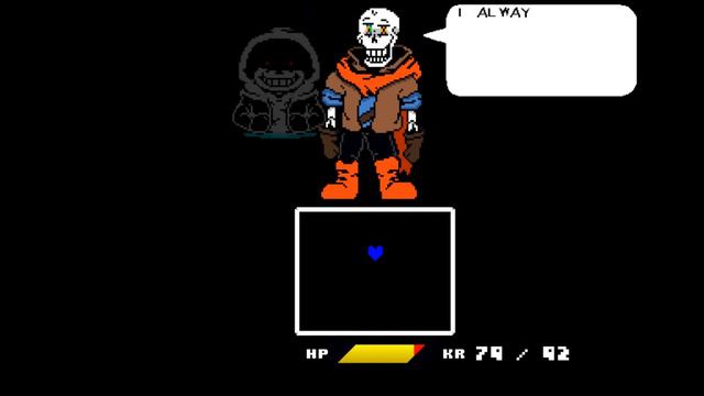 Reboot Dustbelief Revenge Papyrus Fight смотреть онлайн
