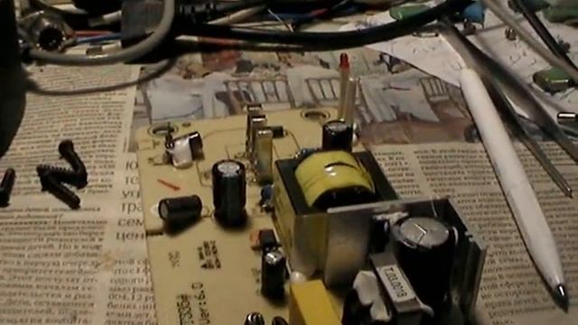 Ремонт зарядного устройства "Интерскол УЗ 12-18/1,7". смотреть онлайн