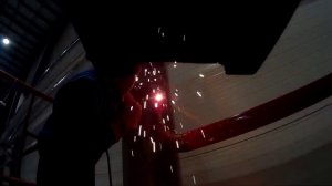 Сварка двух подряд горизонтальных швов