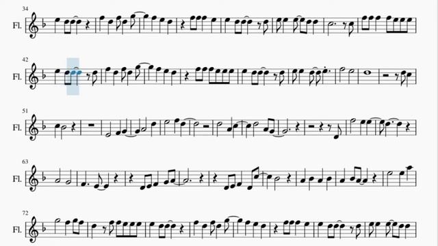 Flute Sheet Music: How to play Careless Whisper by George Michael смотреть онлайн