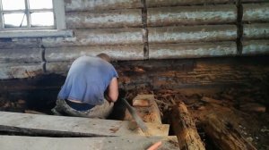 поднимаю дом на двух домкратах своими силами