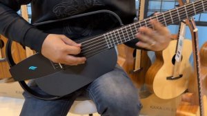 ENYA NEXG® SMART AUDIO GUITAR (BLACK) Including WIRELESS CHARGING STAND