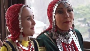 Башкирские частушки Такмактар - Ансамбль Ак тирмэ.