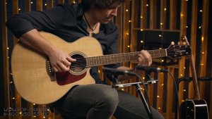 Jake Allen показывает Takamine GD51 и Takamine GN71CE