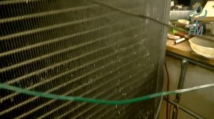 оттайка горячим паром