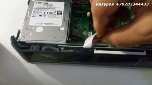 Как демонтировать жесткий диск в приемнике GS A230