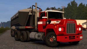 49 / ATS V1.50 / Mack R-Series / Работаем по Аляске.