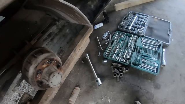 Поставил пневмоподвеску на ISUZU NQR