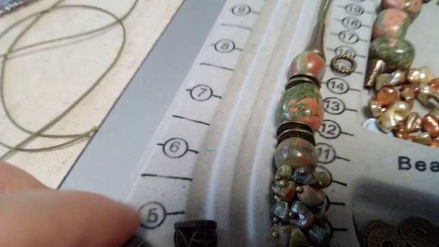 Переделка. Унакит, авантюриновое стекло "Ночи Каира", агат. смотреть онлайн