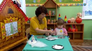 Школа заботливых родителей: Лепка снеговика для детей 2-3 лет.