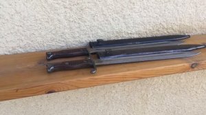 Немецкие Штык-Ножи Маузер с пропилом, принятые на вооружение в Веймарской Республике в 1920 году