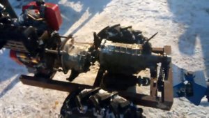 минитрактор переломка 4х4 часть   2