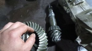 Ремонт переднего редуктора Volkswagen Touareg .