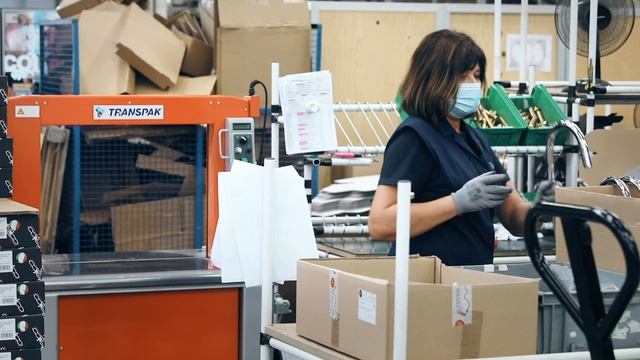 Упаковка  шестой завершающий этап производства