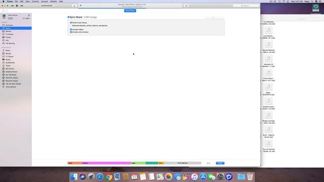 How to Transfer Music from Computer iTunes to iPhone iPad iPod - Mac смотреть онлайн