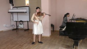 Мария Афонина, номинация: "Струнно -смычковые инструменты" П.Сарасате "Цыганские напевы"