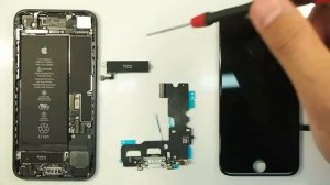 Часть 1 почему не работает виброзвонок на iPhone 7 обзор, замена вибромотора, ремонт айфоне 7