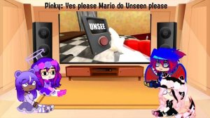 MB Gacha Life: Adrian & Friends React to SMG4 Mario Reacts to CURSED Nintendo Commercials