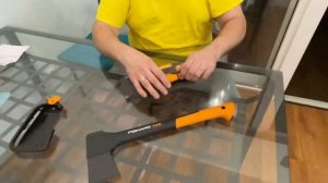 Обзор набора Fiskars X10 + универсальный нож с точилкой в ножнах