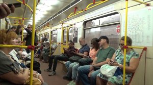 4k || НА ПОЕЗДЕ КРАСНАЯ СТРЕЛА ДО "БИБЛИОТЕКИ ИМ. ЛЕНИНА" ОТ СТАНЦИИ "ПАРК КУЛЬТУРЫ"