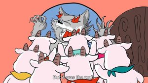 The wolf and the seven little goats || English bedtime stories