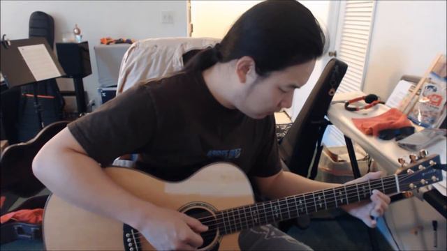 Radioactive (Imagine Dragons) - Fingerstyle Guitar смотреть онлайн