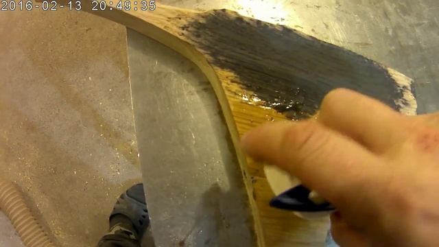 Decor wood. Obtaining the effect of stained oak..Декор дерева.Получение эффекта мореного дуба.