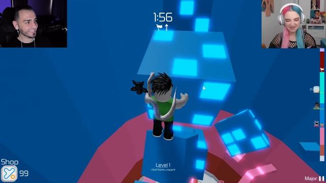 АДСКАЯ БАШНЯ - ТОЛЬКО Я и ТИЛЬКА ? ➤ Roblox Tower of Hell смотреть онлайн