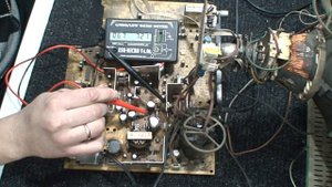 ЭЛТ Телевизор ERISSON  1406.Простейший ремонт источника питания