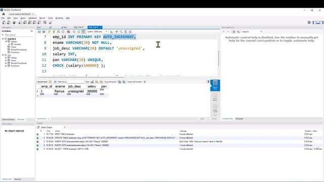 Constraints in MySQL | Not Null, Default, Check, Unique|  SQL in Tamil | Logic First Tamil